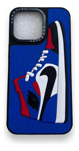 Funda Nike Shoe By Jordan Full Liked Blue Para iPhone 14 Pro