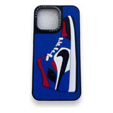 Funda Nike Shoe By Jordan Full Liked Blue Para iPhone 14 Pro