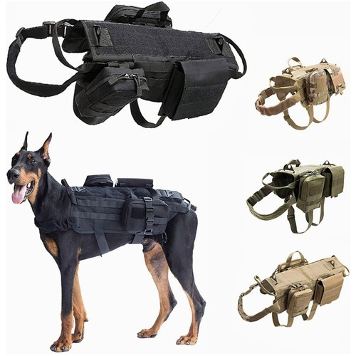 Chaleco Táctico Perro Pechera Militar Coraza De Camuflaje