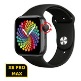 Smartwatch X8 Pro Max Estilo Whatch 8 Cor Da Caixa Preto
