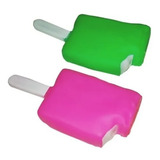 Juguete Heladito Palito Bonbon Fluor Chifle Para Mascotas