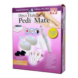 Kit Pulidor Lima Uñas Manicure Pedicure Pedimate 18 Piezas