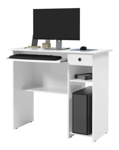 Mesa De Computador/escrivaninha Viena Em Mdp