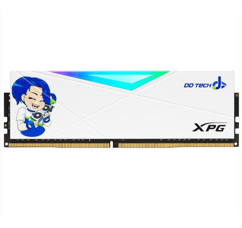 Ram Adata Ddr4 3200mhz Spectrix D50 Ddtech Ed. 8gb Blanca