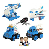 Brinquedo Infantil Aeroporto Monta Desmonta Avião