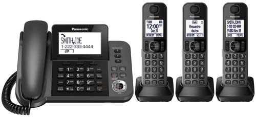 Teléfono Inalámbrico Panasonic Kx-tg133c 3 Ext.