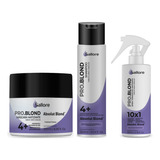 Sallore Pro.blond Absolute Blond Shampoo E Máscara E Spray