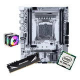 Kit Gamer Placa Mãe X99 White Intel Xeon E5 2680 V4 32gb Co