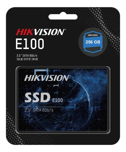 Disco Sólido Ssd Hikvision E100 256gb, 2.5 , Sata3, 3d Nand