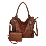 Monederos Grandes Para Mujer, Bolsos De Hombro, Bolso Hobo, 