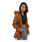 Parka Mujer Campera  Gabardina Importada Premium Con Piel 