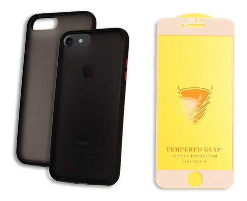 Funda Case Uso Rudo Para iPhone + Mica Protectora Premium | MercadoLibre