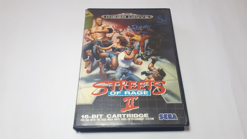 Streets Of Rage 2 - Mega Drive Europeu Original Sega Genesis