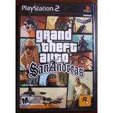 Grand Theft Auto San Andreas Playstation 2 Original Completo