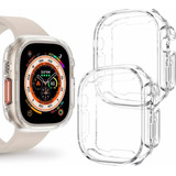 Protector Para Apple Watch Gel Transparente Resistente 49mm