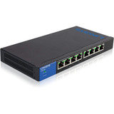 Switch Linksys Lgs108p 8-port Desktop Gigabit/v /vc