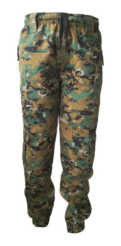 Sudadera Camuflada Tipo Militar Jogger Para Niño Y Niña 