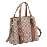 Bolsa Feminina Chenson Linha Monograma Clássico Mão 3484521 Cor Natural