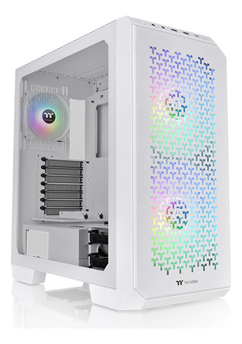 Gabinete Thermaltake View 300 Mx Snow Vidrio Templado Fan 3