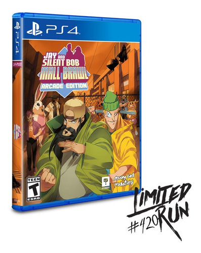 Edición Arcade Para Ps4 De Jay And Silent Bob Mall Brawl Arcade Edition