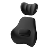 Soporte Lumbar Para Coche, Cojín Trasero, Negro