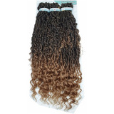 Aplique Cabelo Boho Goddess Loc Cherey Para Crochet Braid Cor #t1b/27 Id