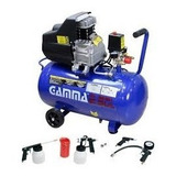 Compresor 2.5hp 50lt Directo Gamma C/kit 5pza G285 Lf