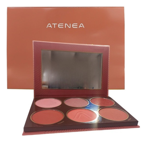 Paleta Blush Atenea Rubor Prof - g a $7742