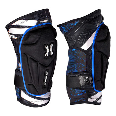 Rodillera Táctica Hk Army Crash Para Paintball Con Protección Rígida, Ajustable Y Respirable, Color Azul M