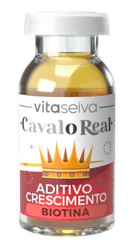 Aditivo Crescimento 10ml Cavalo Real Vita Seiva