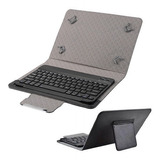 Funda Universal De 9 A 10 Pulgadas Para Tablet + Teclado Blu