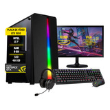 Pc Gamer Completo Dante I7 7ºger. Gtx1650 8gb Ssd480gb 24