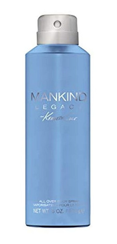 Kenneth Cole Mankind Legacy Body Spray, 6 Onzas Líquidas Oz.