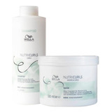 Kit Wella Professionals Nutricurls - Sh 1000 Ml+másc 500 Ml