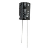 Kit 15 Pçs - Capacitor Eletrolitico 1000x16v - 1000uf X 16v