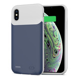 Funda De Bateria Para iPhone X/xs, [7000 Mah] Funda Delgada