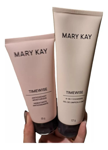 Gel De Limpeza Facial Mary Kay + Hidratante Antioxidante 3d
