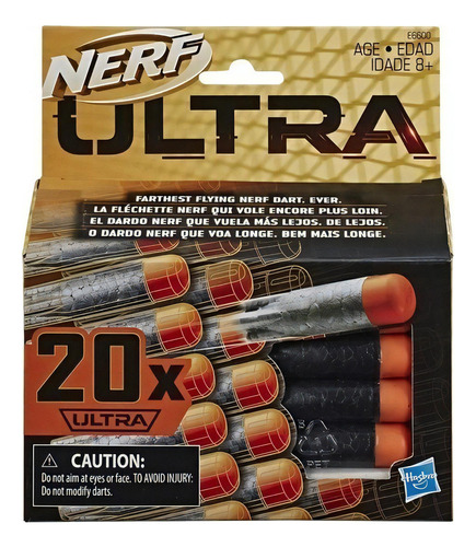 Nerf Ultra Refill Dardos 20 Unidades