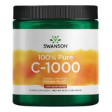 Swanson Polvo De Vitamina C 100% Pura 454g Sabor Sin Sabor