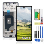 Pantalla Para LG Stylo 6 K71  Lm-q730 Con Marco 100%original