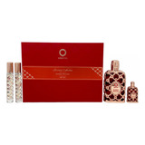 Orientica Amber Rouge Set De 4 Pz Con Miniaturas Unisex