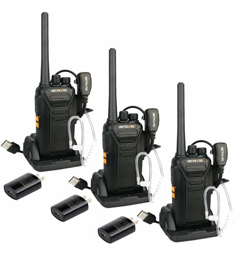 Retevis Rt27 Walkie Talkies  Radios De Dos Vías Recargable C