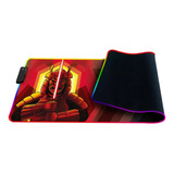 Pad Gamer Antideslizante Led Rgb 80cm X 30cm - Maxell Color Negro