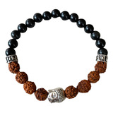 Pulsera Buda Rudraksha - Espíritu Dharma