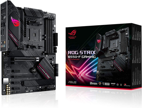 Placa Base Asus Rog Strix B550-f Gaming, Am4, Atx, Pcie 4.0