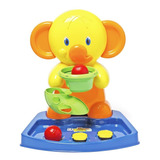 Brinquedo Para Bebes Jogo De Basquete Elefante Cotiplas