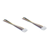 2x Rabicho Conector 16 Vias Para Modulo De Vidro Eletrico 