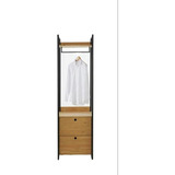 Vestidor Perchero Industrial Moderno Con Cajon