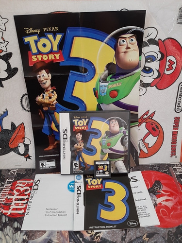 Toy Story 3 De Ds Con Caja,manual Y Poster,funciona.