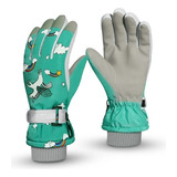 Guantes Para Nieve Térmicos Para Niños, Invierno, Nieve, Sky